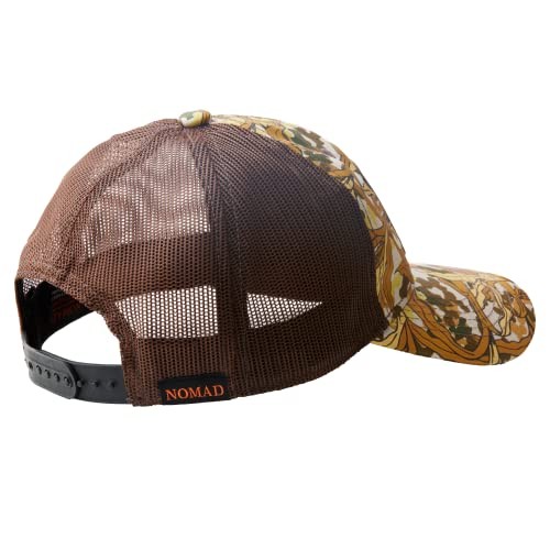 Men's Camo Hunting Cap W/Patch | Adjustable Mesh One Size Khaki - Dove Patch