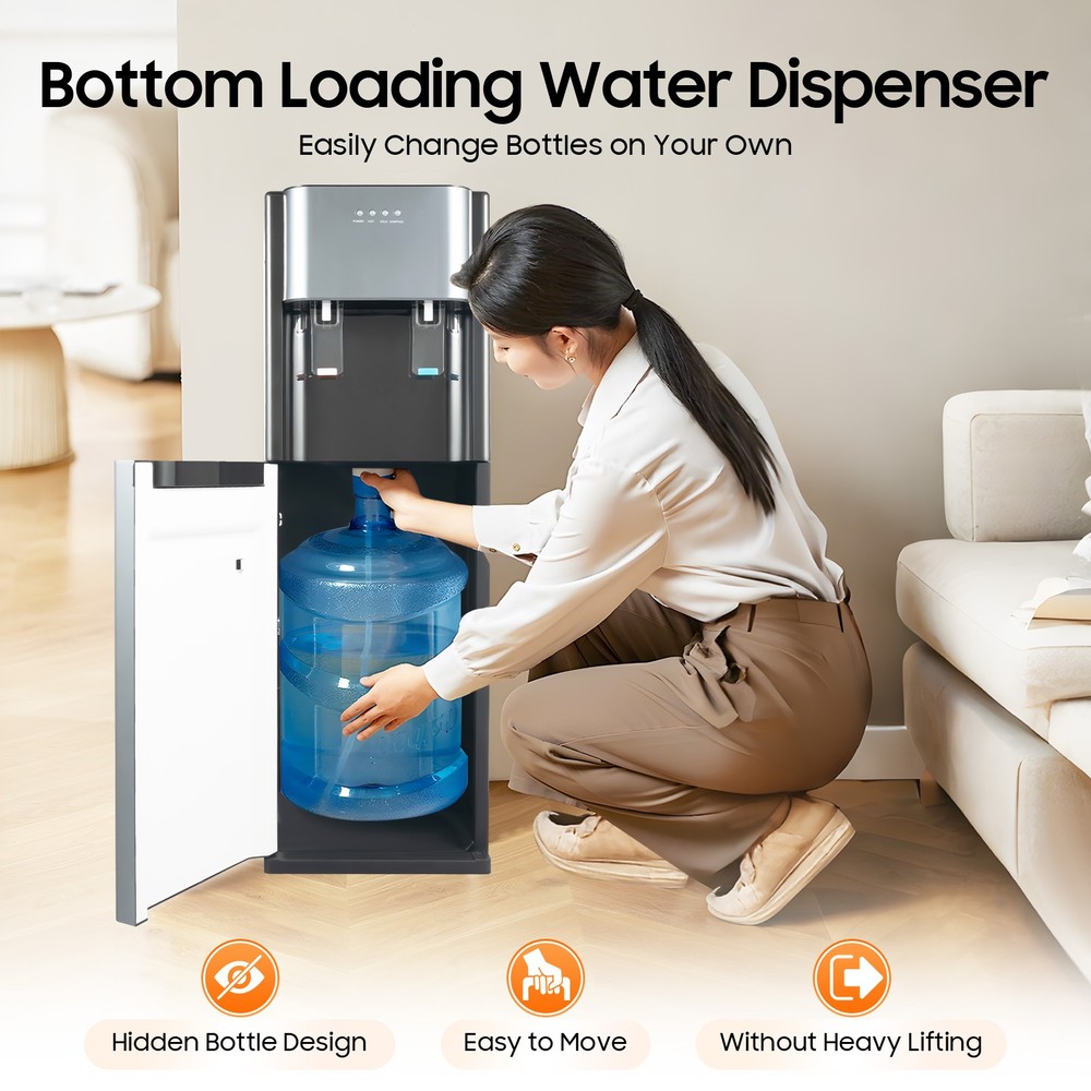 Water Dispenser Office Drinking Machine Bottom Loading 20L/5.28 Gallon Home