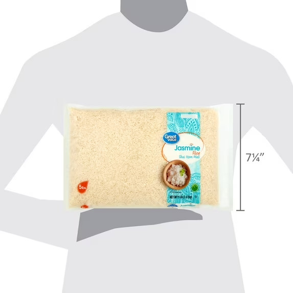 Great Value Jasmine Rice, 5 lb