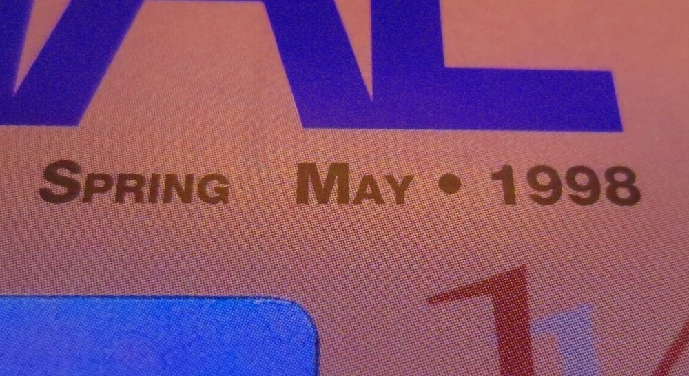 DR PEPPER CLOCK DIAL SPRING MAY 1998 MAGAZINE