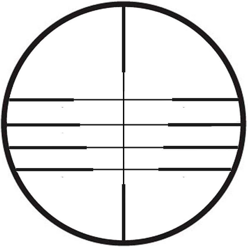 4x32 Compact Crossbow Scope with Multiple Range Reticle for Precision Hunting