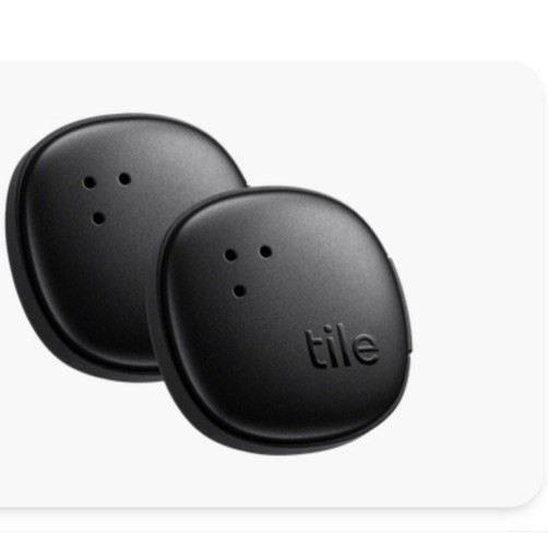 Tile Sticker - Black - 2-Pack By Life360