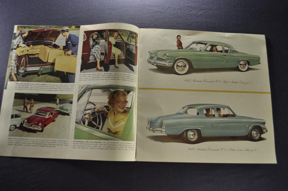 1953 Studebaker Brochure Commander Starliner Champion Starlight Coupe Original