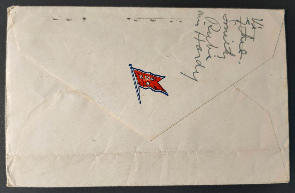 NORGE 1934 BERGEN TO NZ'd MAIL (JF)