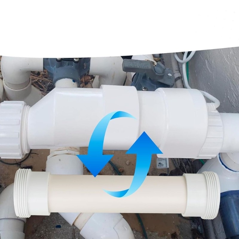 Replacement Bypass Pipe Suitable for Salt Cell Systems with Plastic Construction