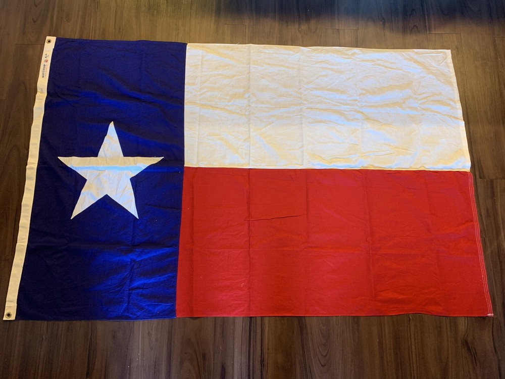 Large Vintage Texas Flag