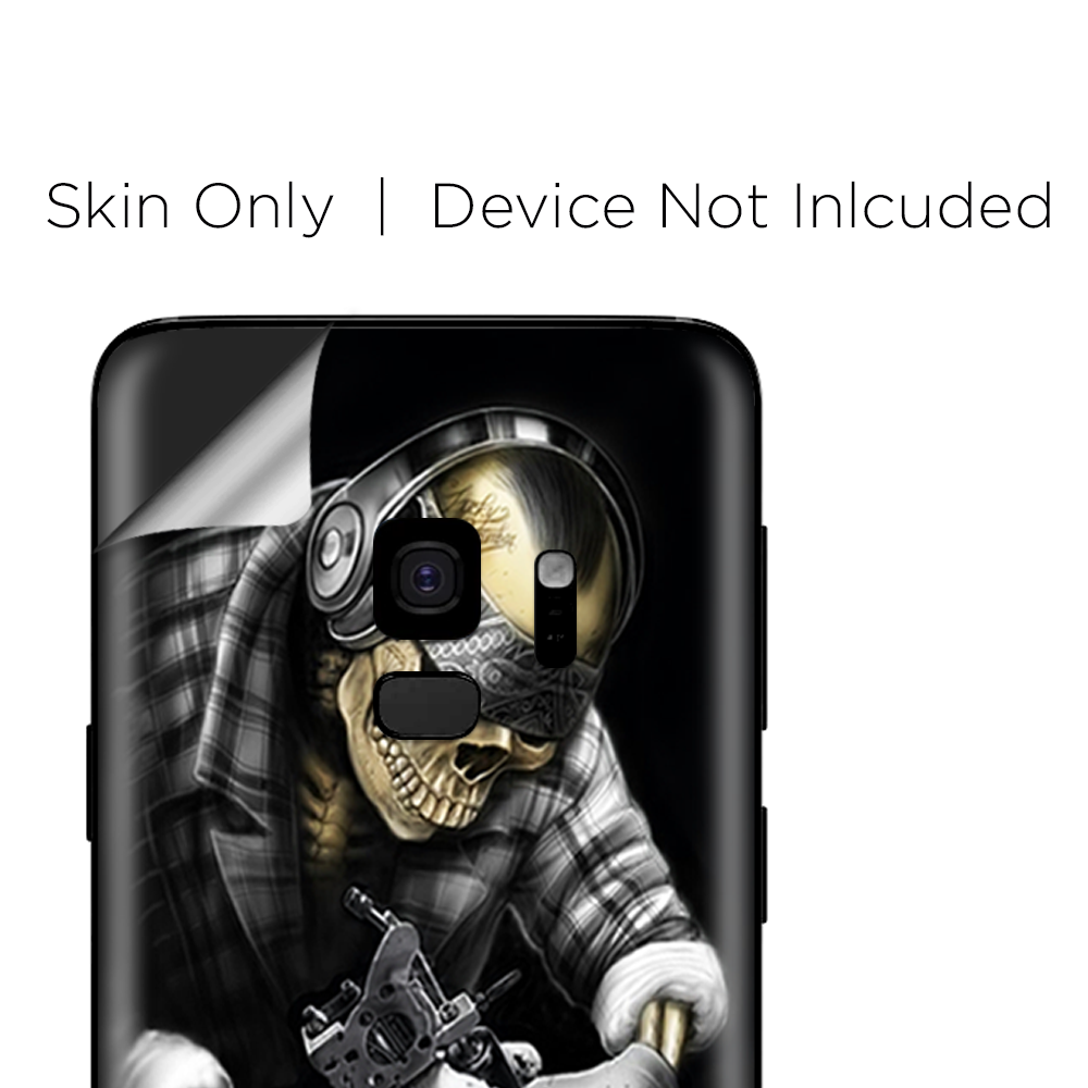 Samsung Galaxy S9 Skins Wrap - Skeleton tattooer