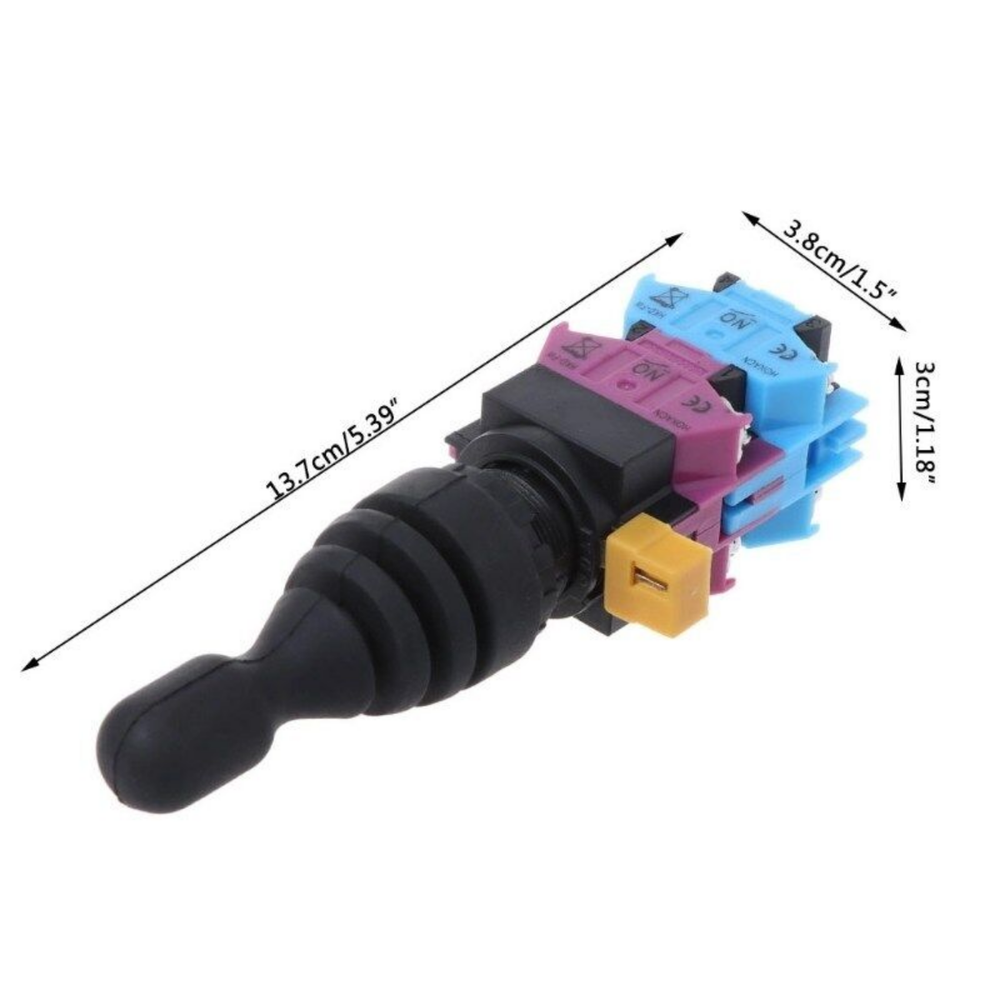 4NO 4 Position Momentary Type Monolever Joystick Switch HKD-FW24