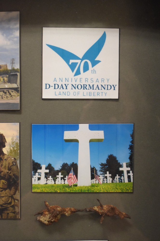 D-Day Normandy 70th anniversary framed collage