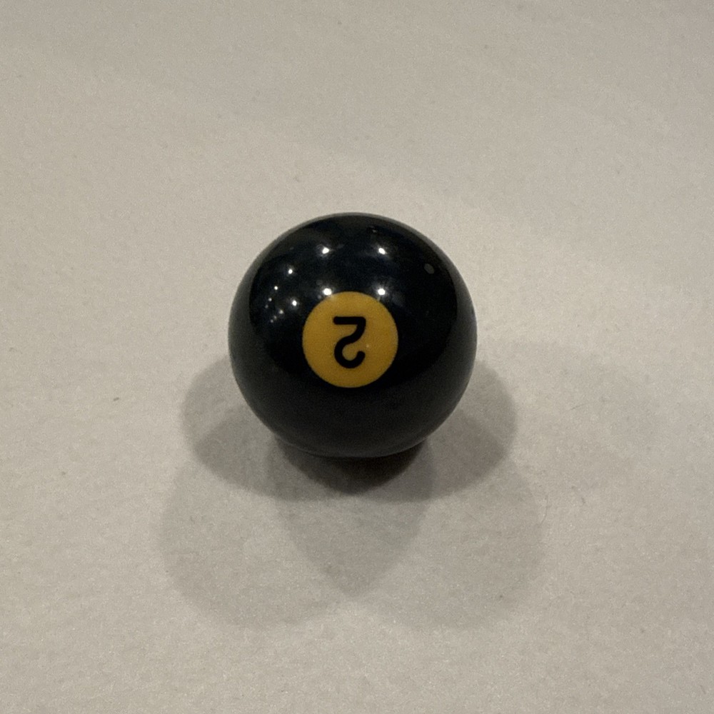 Solid Blue #2 Replacement Japer Billiard Pool Ball Regulation Size Dark Blue