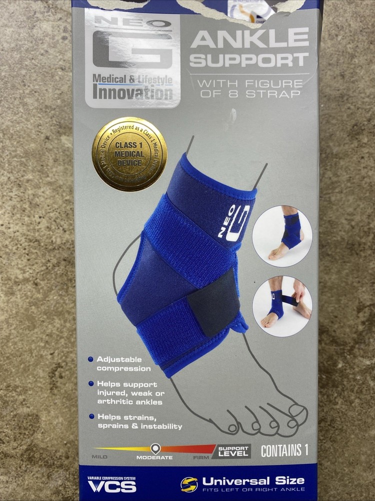 Neo G Ankle Support Universal Size Adjustable Compression Strap