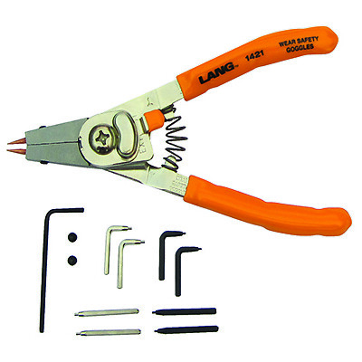 Lang 1421 Quick Switch Snap Ring Pliers