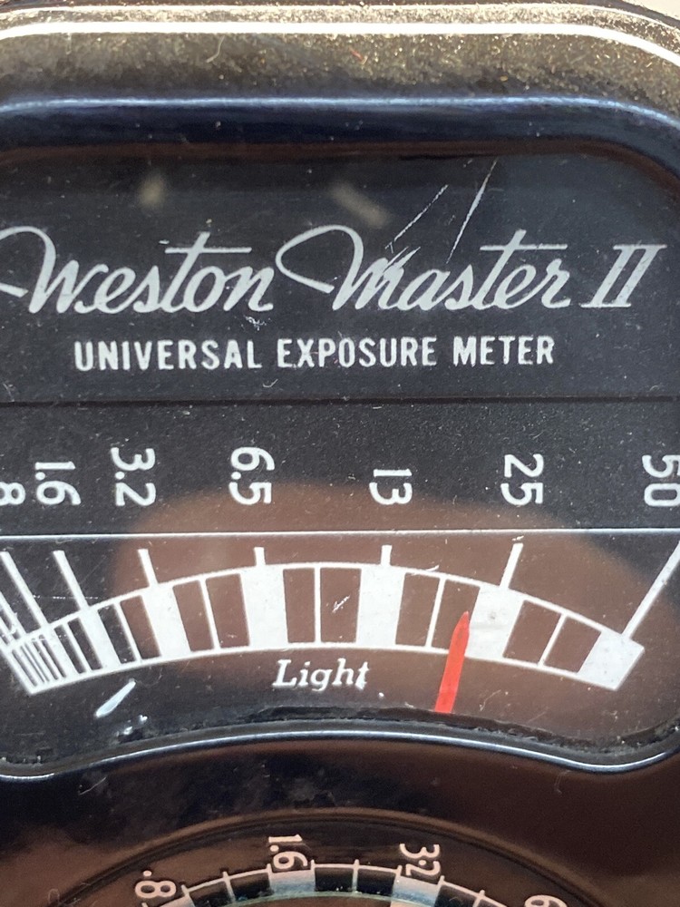 Vintage Weston Master II Universal Exposure Meter w/ Case