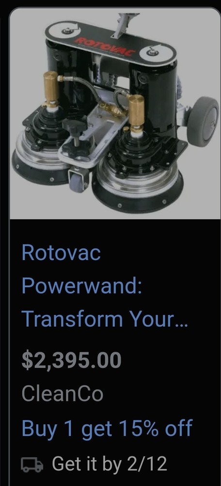 Rotovac Powerwand