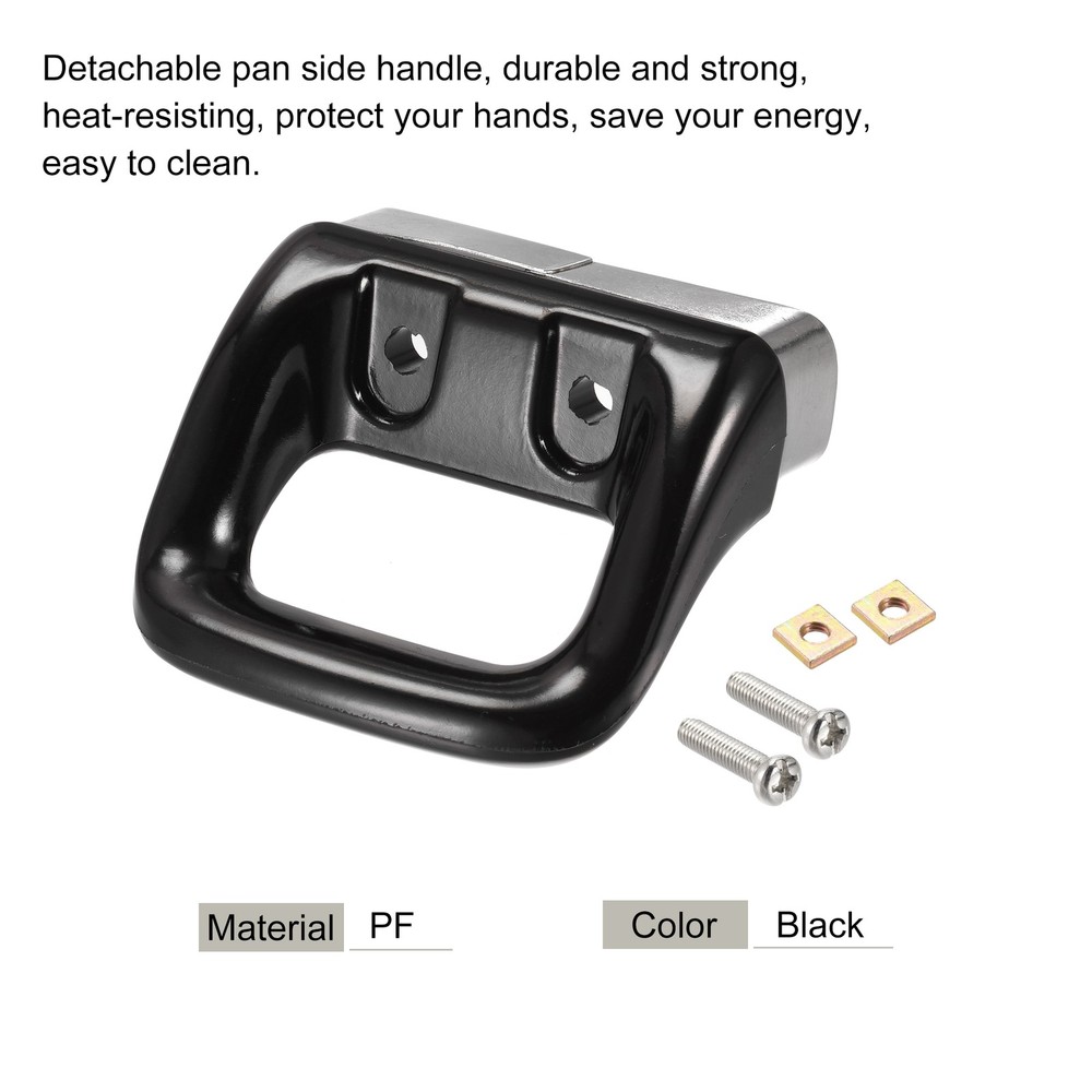 Pot Side Handle Replacement for Pan Steamer Sauce Pot 2X