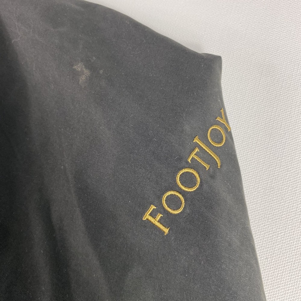 FootJoy Pullover Windbreaker Jacket Mens Medium Golf V-Neck Zip Pocket