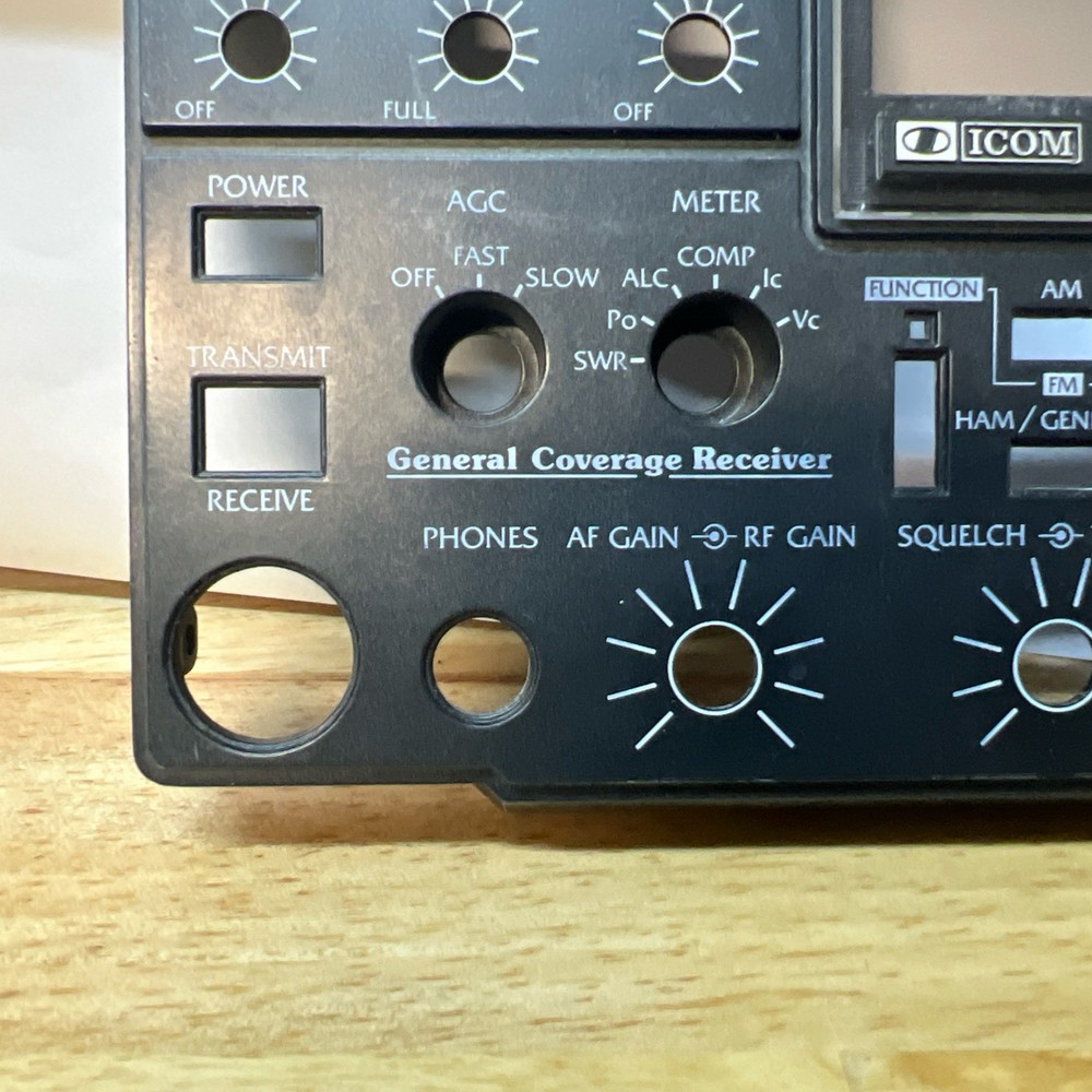 FACE PLATE FOR ICOM IC 751