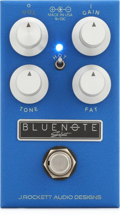 J. Rockett Audio Designs Blue Note Select Boost/Overdrive Pedal