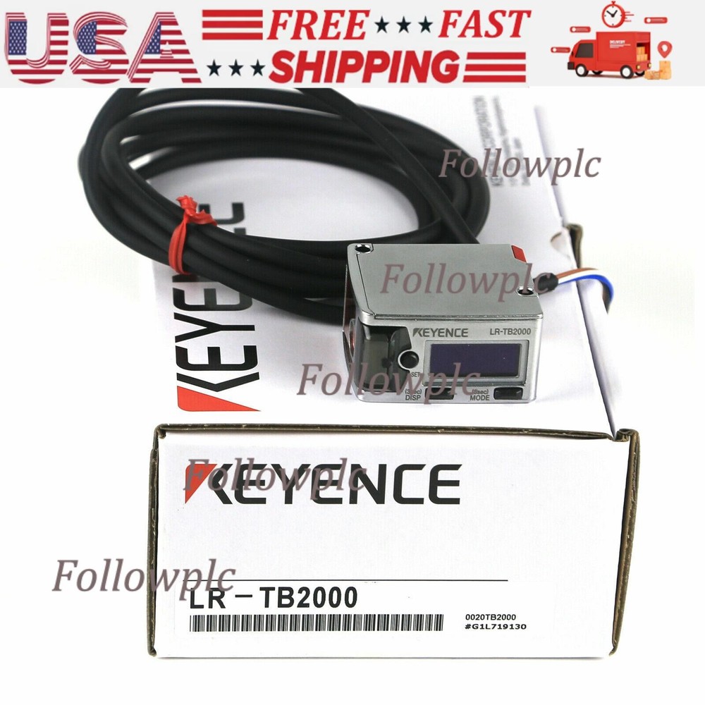 New In Box KEYENCE LR-TB2000 All Purpose Reflective Sensor 2M
