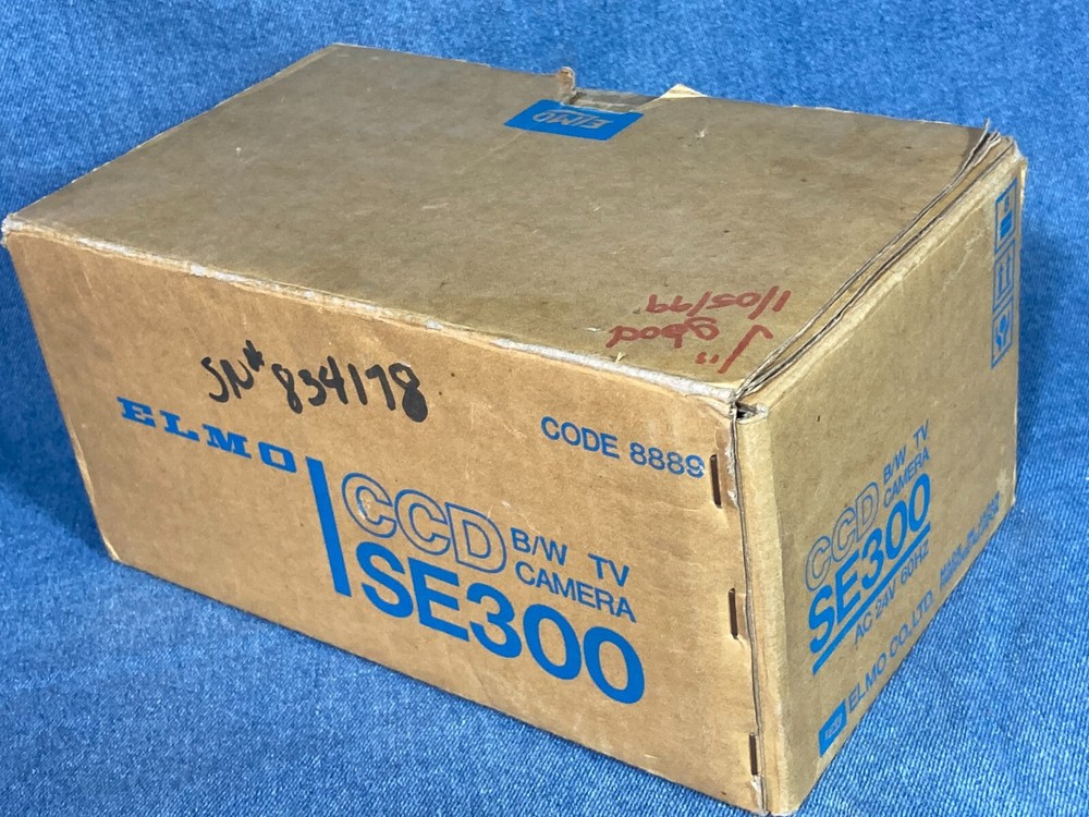 Elmo SE300 CCD B/W TV Camera NOS