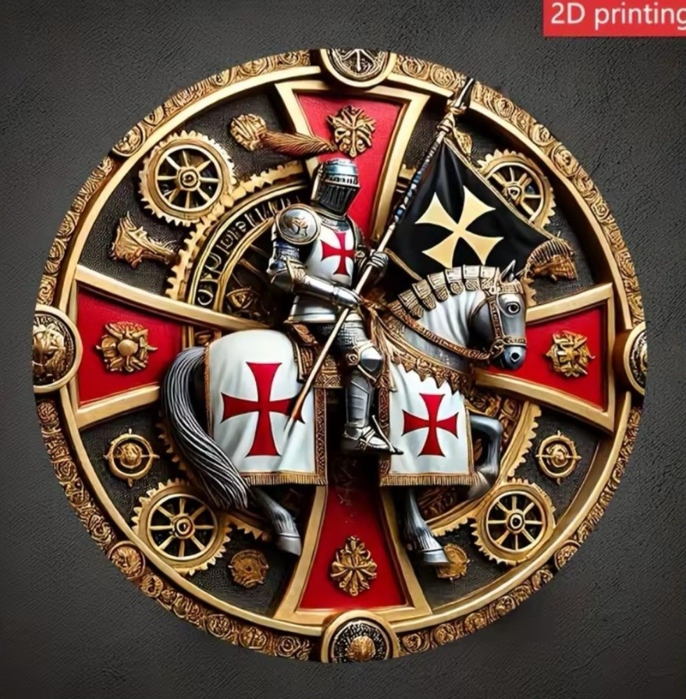 Knight Templar metal Signs (2 Pack)