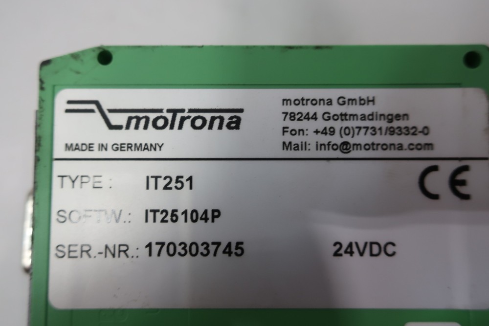 Motrona IT251 Universal Level Converter 24v-dc