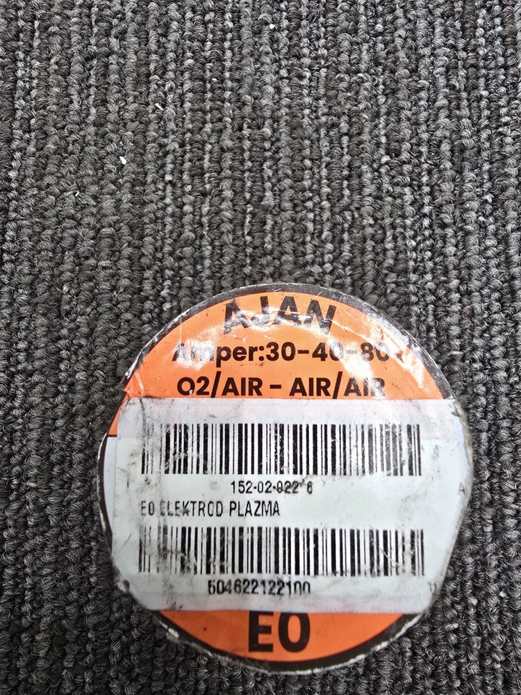 (QTY 6) Ajan Plasma Electrode E0 30/40/80 Amperage