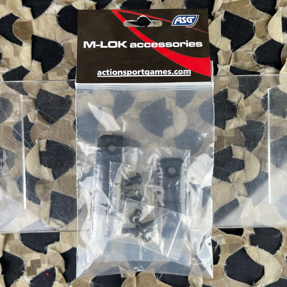 NEW ASG M-Rail Short - 5 Slots (2 Piece Set) (19528)