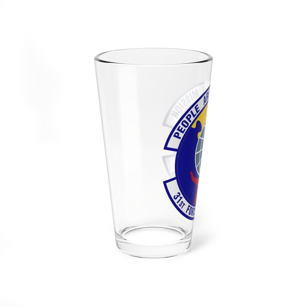 31st Force Support Squadron (U.S. Air Force) Pint Glass 16oz