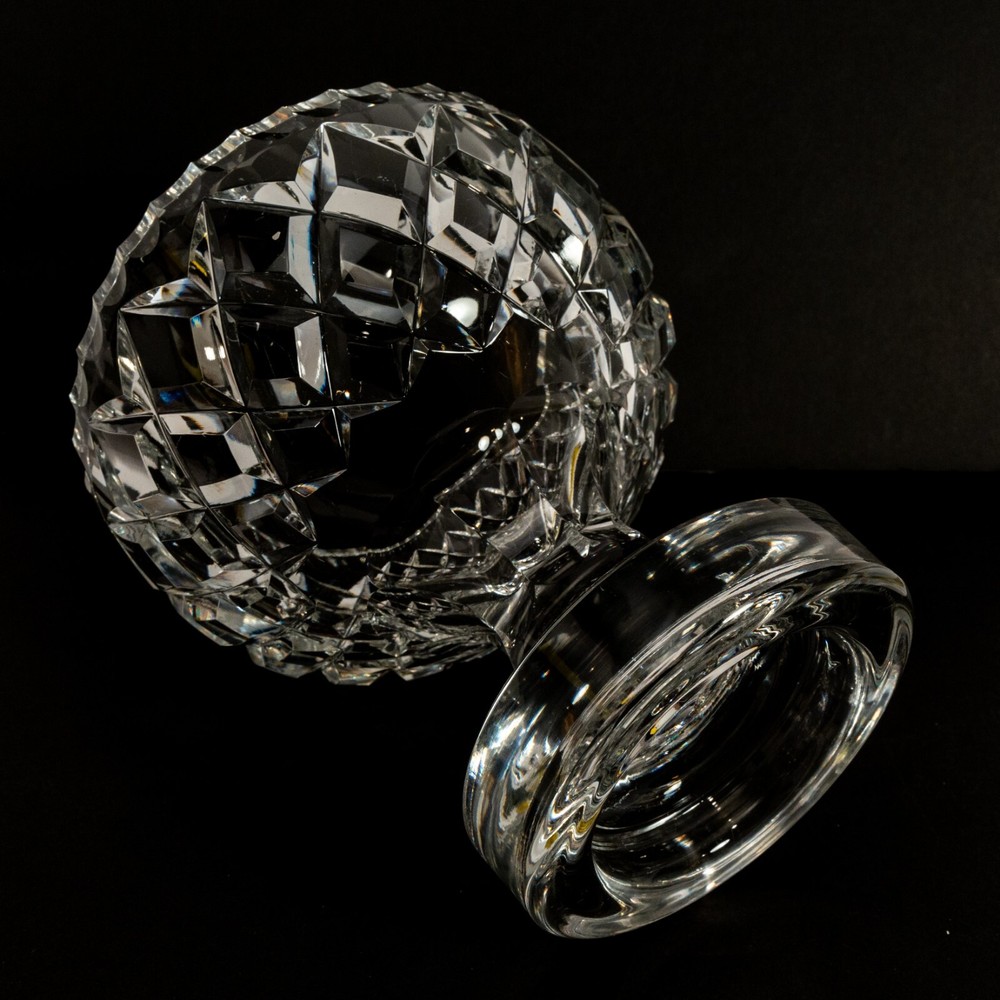 Crystal Compote Dish Unbranded