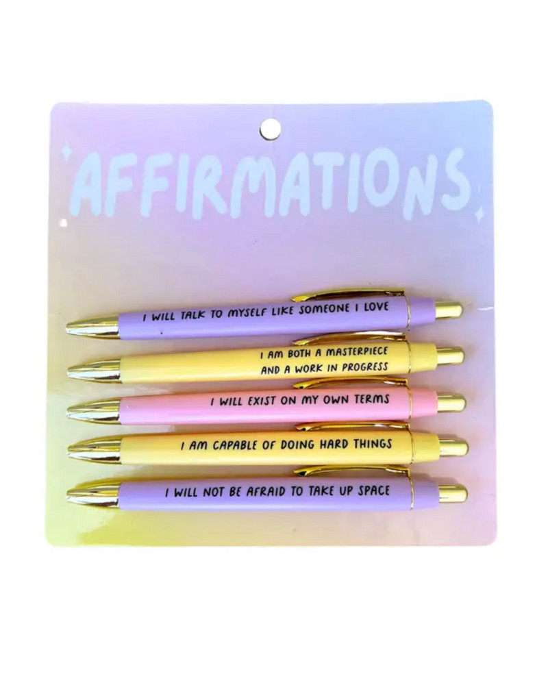 fun club Affirmations Pen Set