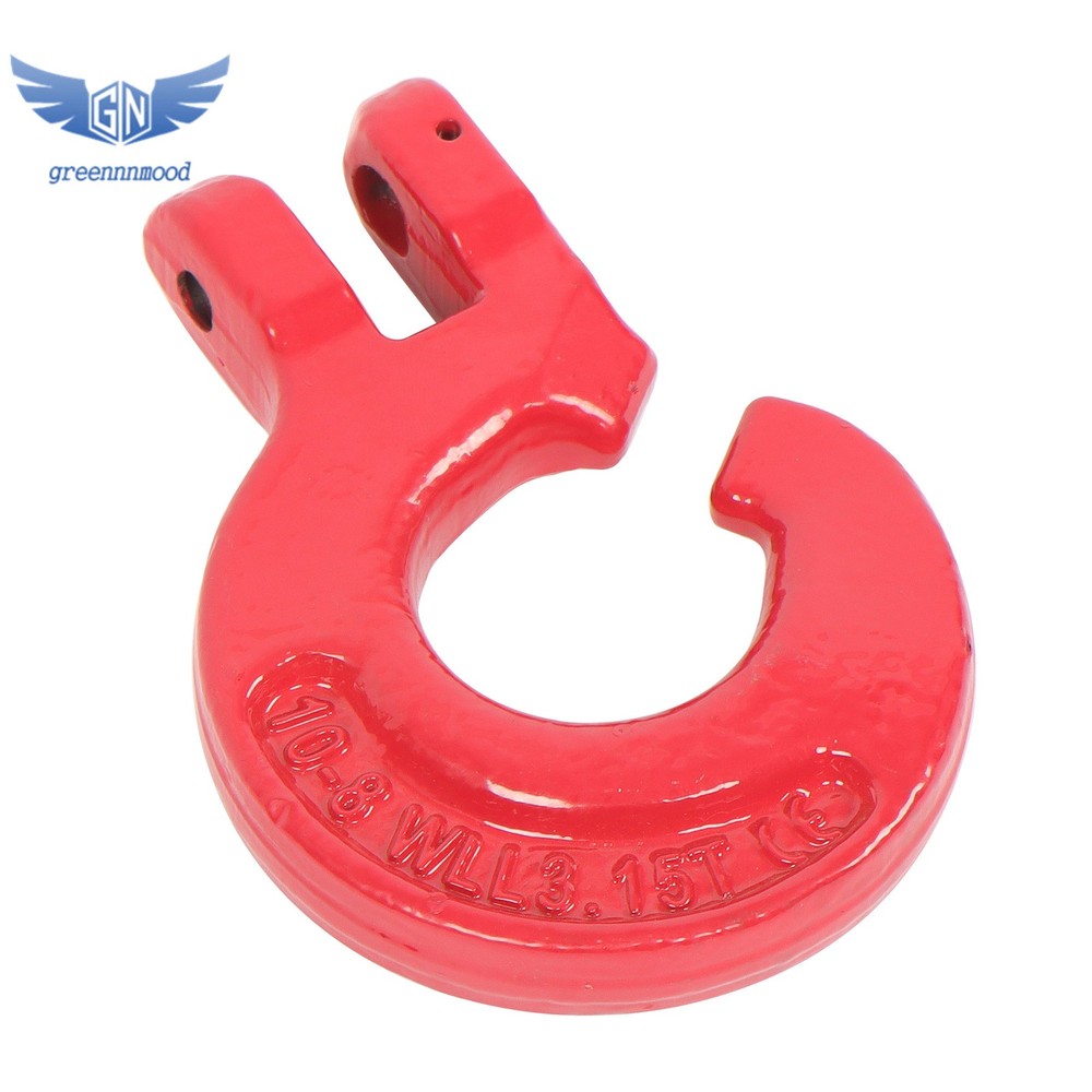 2 Pack 3/8" Logging Chain Choker Hook G80 3.15 Tons 6900 Lbs Working Load Limit