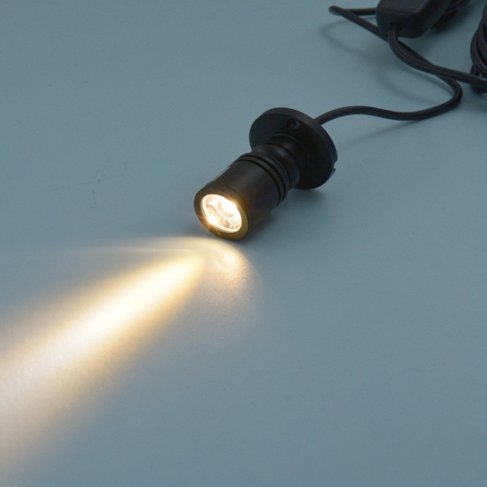 USB LED Spotlight 5V USB Powered Aluminum Construction Adjustable Tilt Angle