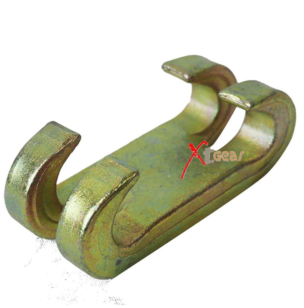 3 Ton Pull C Clamp Double Claw Hook Double Hook Chain Sorter Bumper Hook Puller