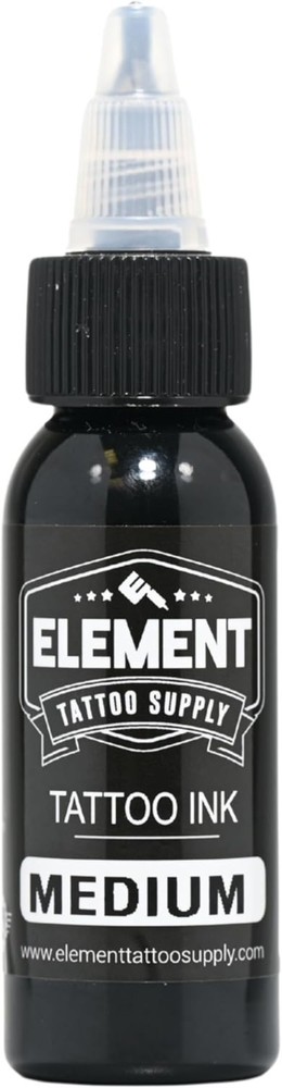 Greywash Tattoo Ink Set Light Medium Dark Blend Nighthawk Black Element White...