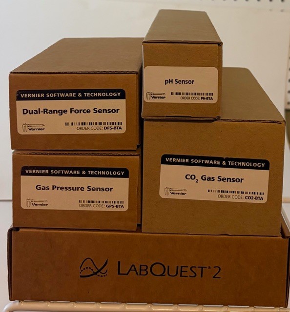 Vernier LabQuest 2 + CO2 Gas Sensor (CO2-BTA) Bundle – Tested