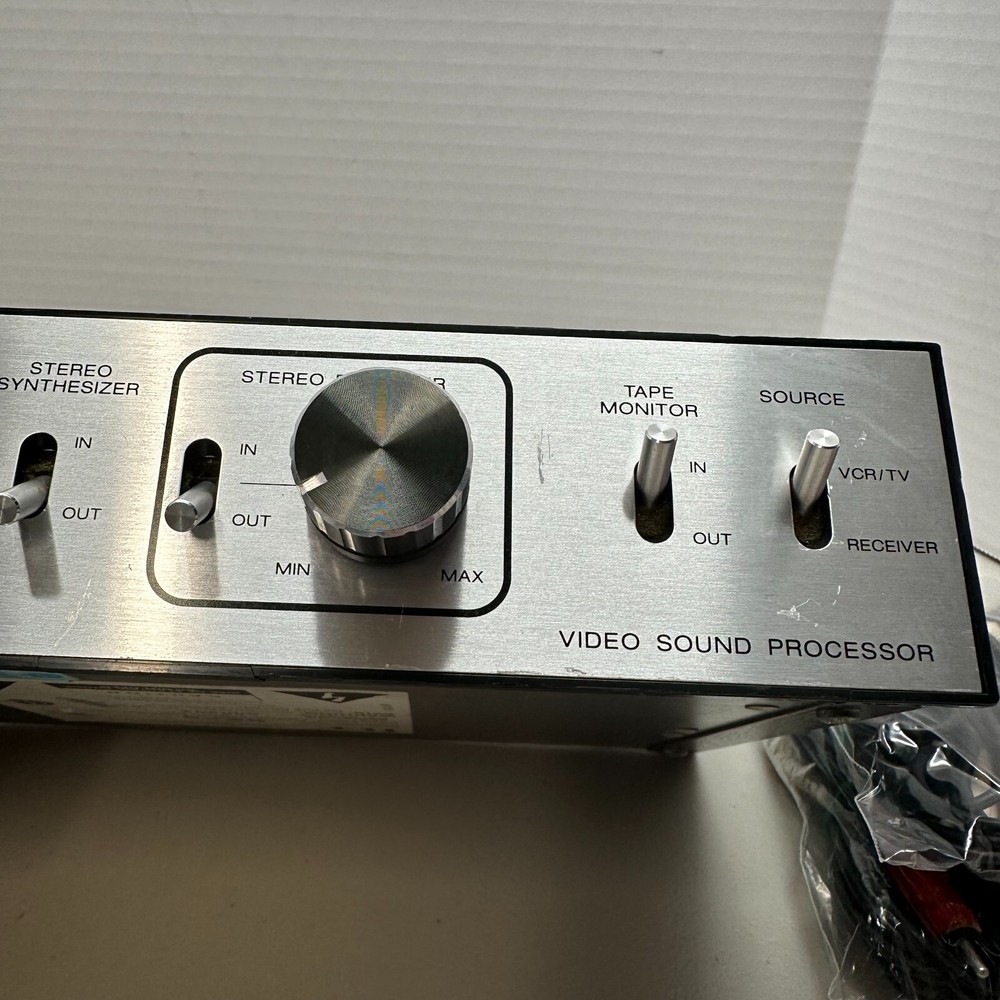 VTG TDP Video Sound Processor Model # VSP-1 Powers On