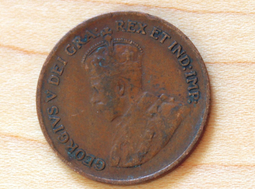 1928 Canada 1 Cent George V