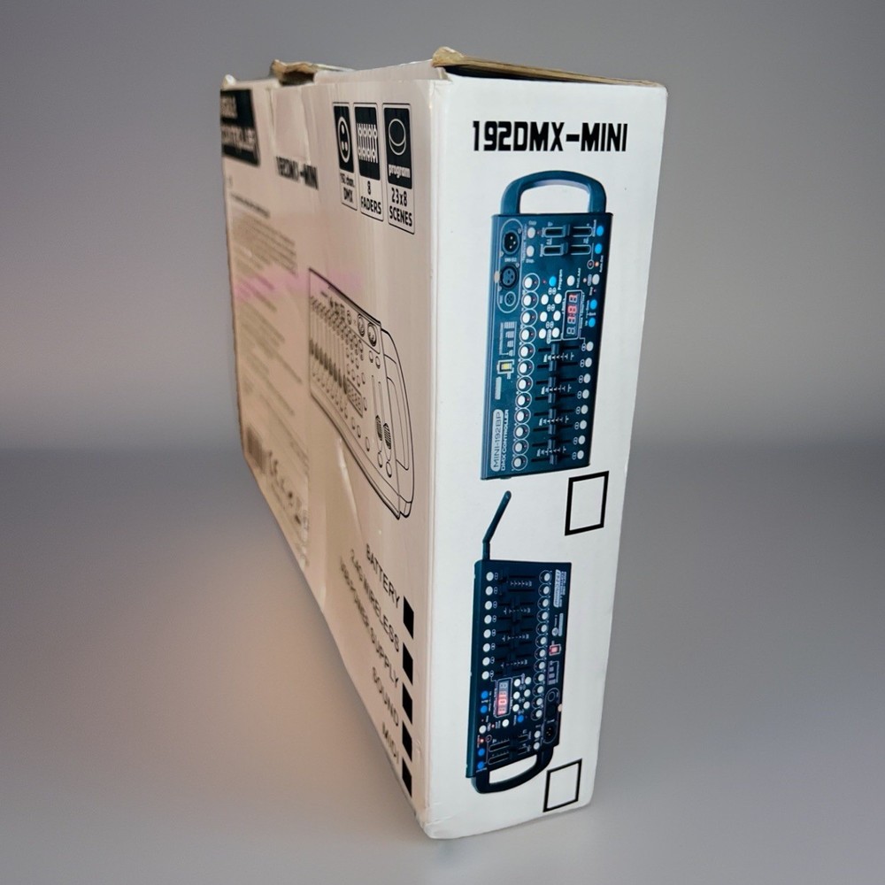 192 Channel DMX Mini Lighting Controller – 192DMX-MINI
