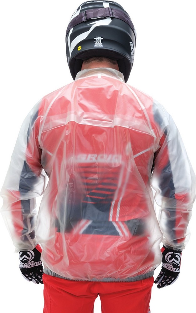 Moose Racing Rain Jacket Clear