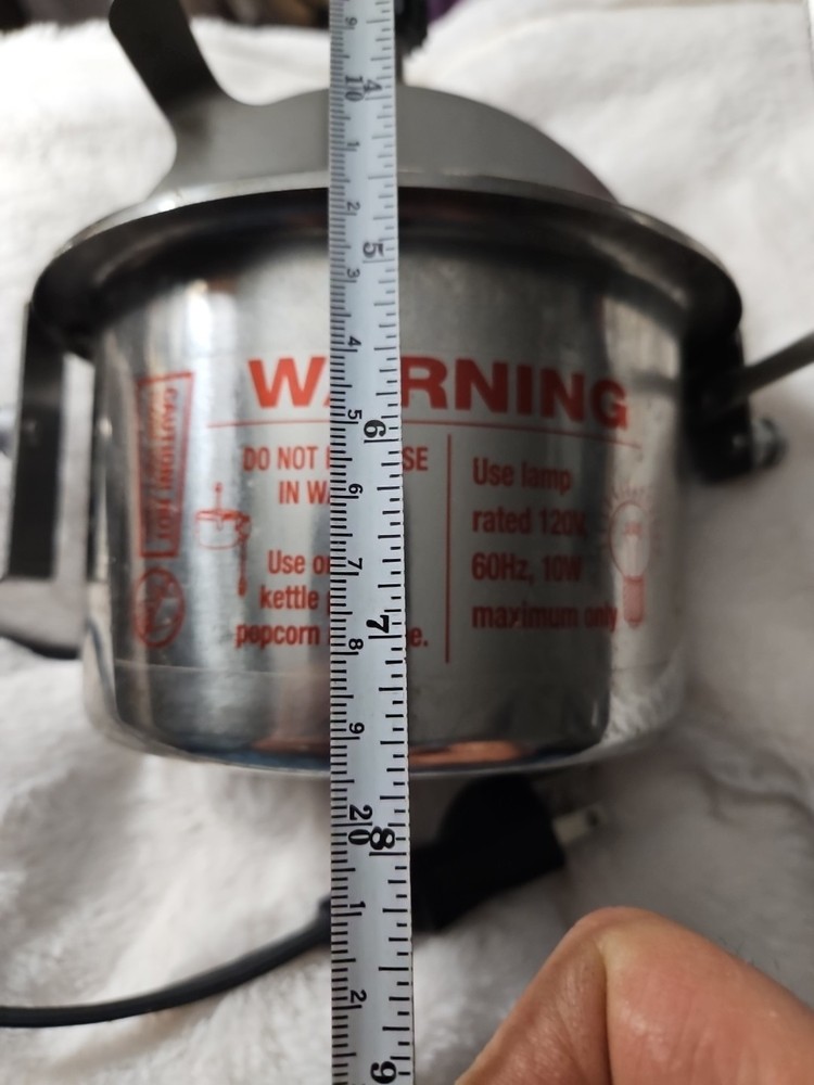 8 Oz. Replacement Kettle for 8 Oz Popcorn Machines Used