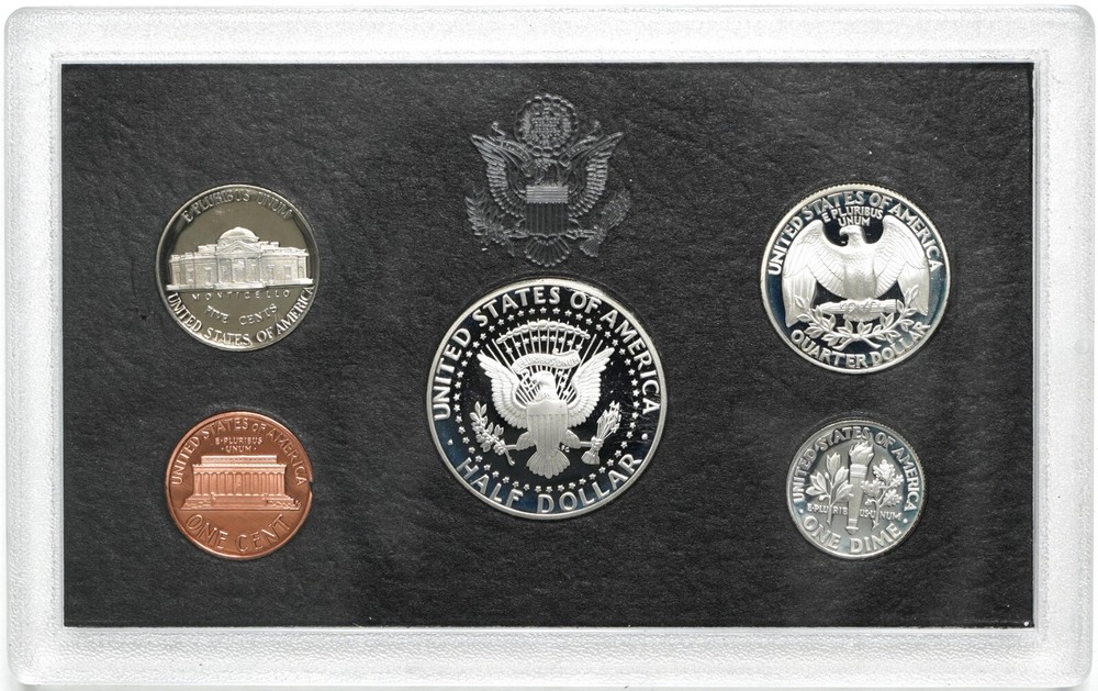 1996 Silver Proof Set w/ Box & COA