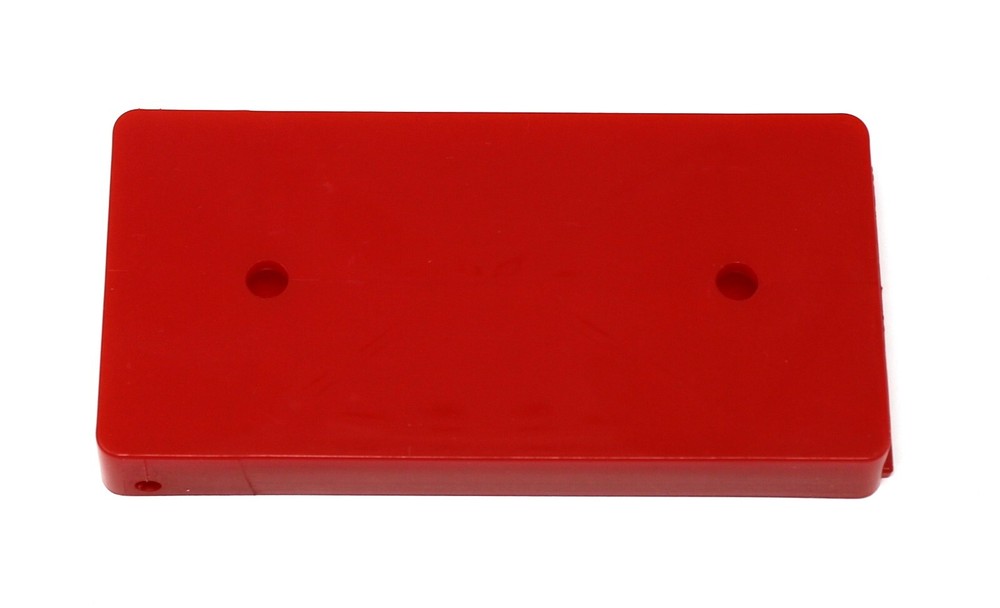 Red Front Mounted Mailbox Flag for Brick Stone Mailboxes Mail Alert Flag Plastic