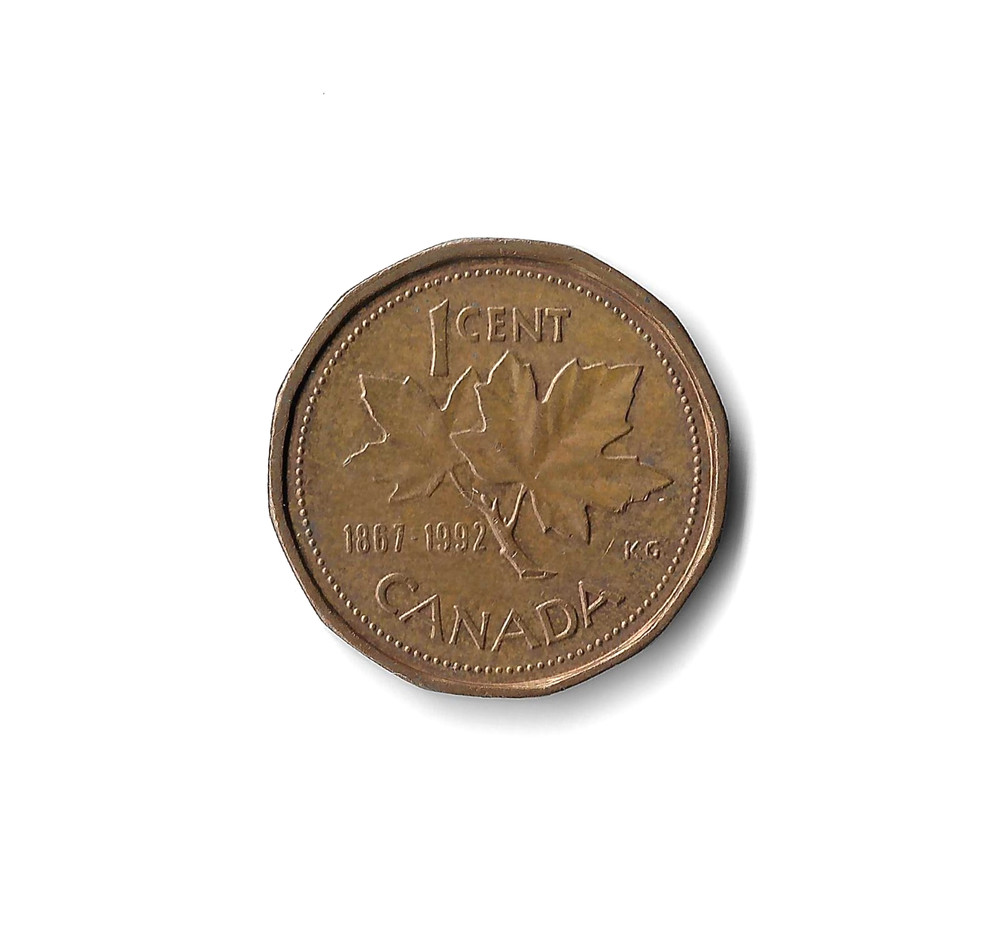 1992 Canada - 1 Cent - 428 - Bronze - 2.5g