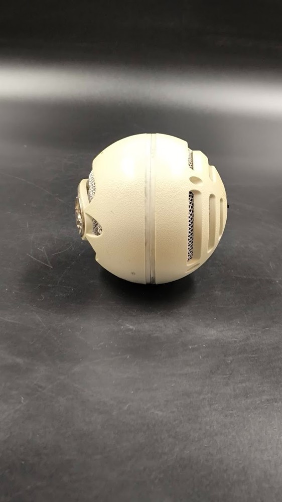 Blue Snowball USB Microphone Used Working White