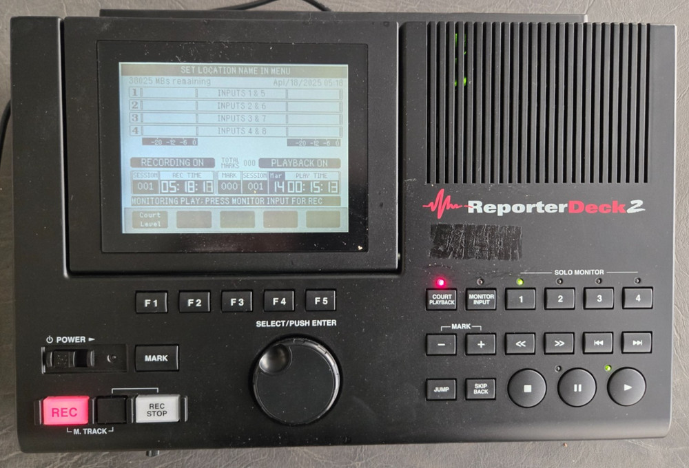 Marantz Professional Model: RD-2/E1B Reporter Deck 2