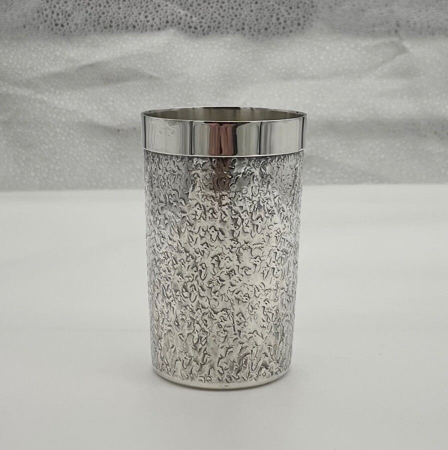 Modern Sterling Silver Beaker London 1969 Christopher Nigel Lawrence