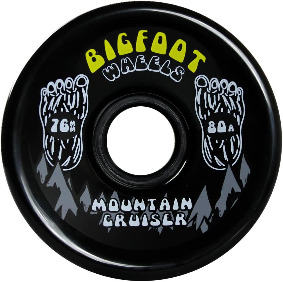Longboard Wheels 76Mm 80A SHR Mountain Cruisers