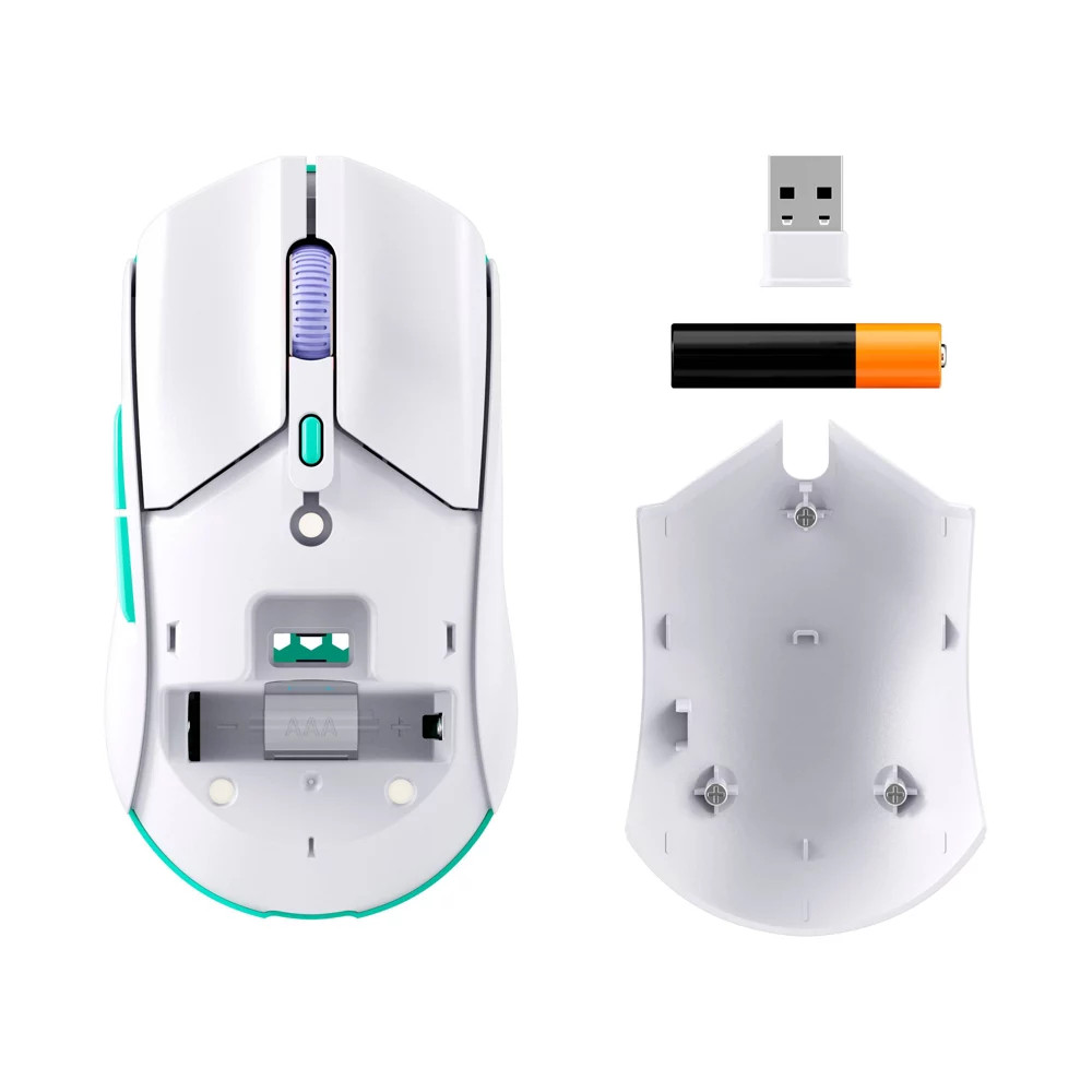 HyperX Pulsefire Haste 2 Core Wireless Gaming Mouse for PC - White
