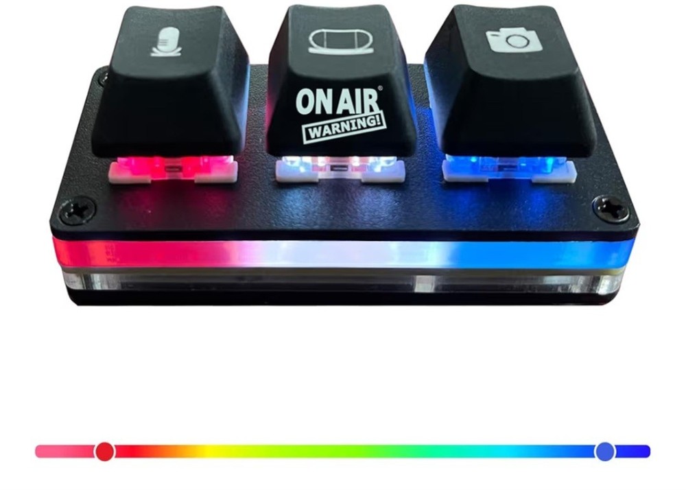 Mute Button USB Microphone, Cam Control Buttons, One-Touch, Mute Button with LED